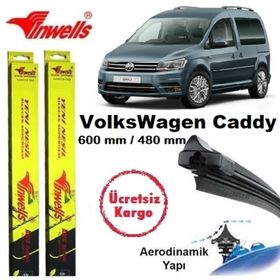 Inwells Volkswagen Caddy 2007-2017 Muz Silecek Takımı