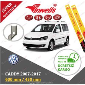 Inwells Volkswagen Caddy 2007-2017 Muz Silecek Takımı