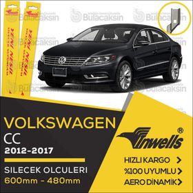 Inwells Volkswagen CC 2012-2017 Muz Silecek Takımı