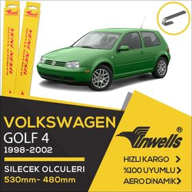 Inwells Volkswagen Golf 4 1998-2002 Silecek Takımı