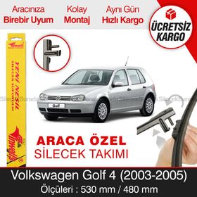 Inwells Volkswagen Golf 4 2003-2005 Muz Silecek Takımı
