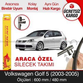 Inwells Volkswagen Golf 5 2003-2005 Muz Silecek Takımı