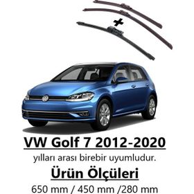 Inwells Volkswagen Golf 7 2012-2020 Ön Arka Muz Silecek Takımı