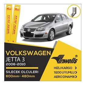 Inwells Volkswagen Jetta 2006-2010 Muz Silecek Takımı