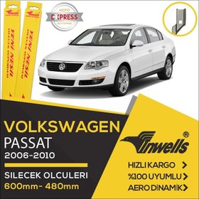 Inwells Volkswagen Jetta 2006-2011 Muz Silecek Takımı