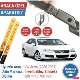 Inwells Volkswagen Jetta 2006-2011 Muz Silecek Takımı
