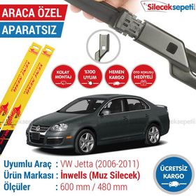 Inwells Volkswagen Jetta 2006-2011 Muz Silecek Takımı
