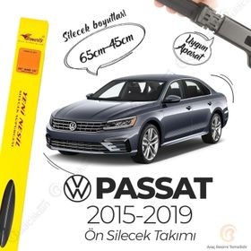 Inwells Volkswagen Passat 2015-2018 B8 Muz Silecek Takımı