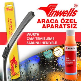 Inwells Volkswagen Passat 2015-2018 Muz Silecek Takımı