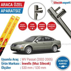 Inwells Volkswagen Passat B5 2002-2005 Muz Silecek Takımı