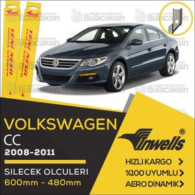 Inwells Volkswagen Passat CC 2008-2011 Muz Silecek Takımı