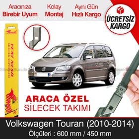 Inwells Volkswagen Touran 2010-2014 Muz Silecek Takımı