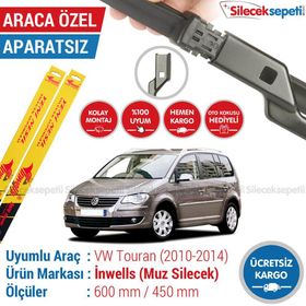 Inwells Volkswagen Touran 2010-2014 Muz Silecek Takımı
