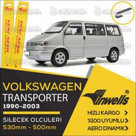 Inwells Volkswagen Transporter 1990-2003 Uyumlu Muz Silecek Takımı