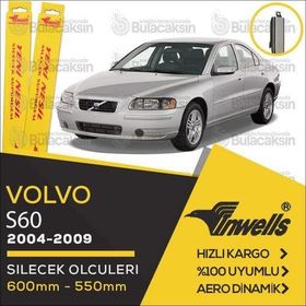 Inwells Volvo 2004-2009 S60 Muz Silecek Takımı