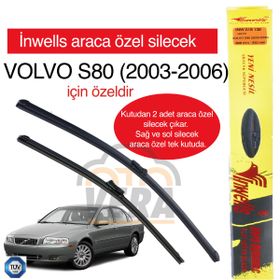 Inwells Volvo S80 2003-2006 Muz Silecek Takımı