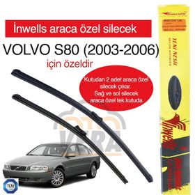 Inwells Volvo S80 2003-2006 Muz Silecek Takımı