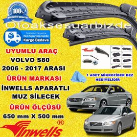Inwells Volvo S80 2006-2017 Muz Silecek Takımı