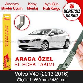 Inwells Volvo V40 2013-2016 Muz Silecek Takımı