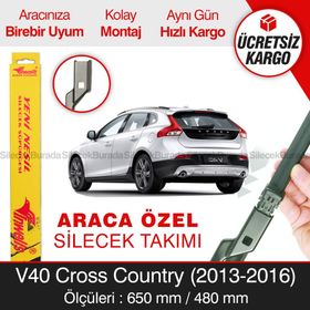 Inwells Volvo V40 Cross Country 2013-2016 Muz Silecek Takımı