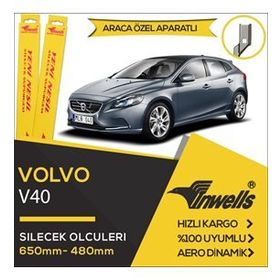 Inwells Volvo V40 Muz 2013-2019 Silecek Takımı