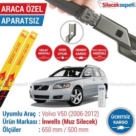 Inwells Volvo V50 2006-2012 Muz Silecek Takımı