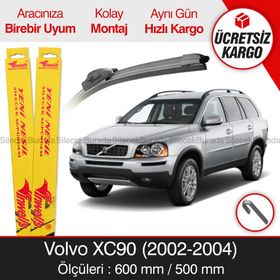 Inwells Volvo XC90 2002-2004 Muz Silecek Takımı