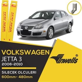 Inwells VW Jetta 2006-2011 Muz Silecek Takımı