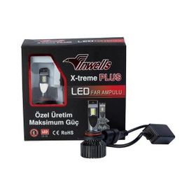 Inwells X-Treme Plus H7 15000 Lümen Arıza Işığı Yakmaz Siyah Led Xenon