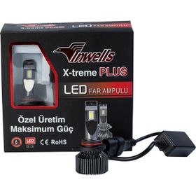 Inwells X-Treme Plus H7 15000 Lümen Arıza Işığı Yakmaz Siyah Led Xenon