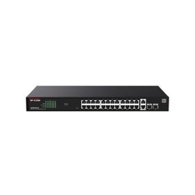 IP-COM G2228P-24-410W 24 Port Gigabit + 2XRJ45/SFP Uplink 370 W Poe Cloud Yönetilebilir Rackmount Switch