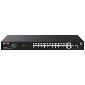 IP-COM G2228P-24-410W 24 Port Gigabit + 2XRJ45/SFP Uplink 370 W Poe Cloud Yönetilebilir Rackmount Switch