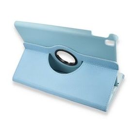 iPad 10.2 7.Nesil 360 Deri - Turkuaz Tablet Kılıfı