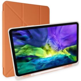 iPad 10.2 7.Nesil Kalemlikli Mars - Turuncu Tablet Kılıfı