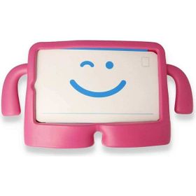 iPad 10.2 7.Nesil Karakter Silikon - Pembe Tablet Kılıfı
