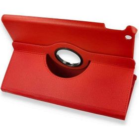 iPad 10.2 7. Nesil Kırmızı 360 Tablet Deri Kılıf