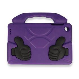 iPad 10.2 7.Nesil Like Stantlı Silikon - Mor Tablet Kılıfı