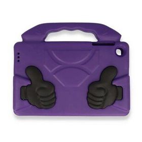 iPad 10.2 7.Nesil Like Stantlı Silikon - Mor Tablet Kılıfı