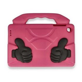 iPad 10.2 7.Nesil Like Stantlı Silikon - Pembe Tablet Kılıfı