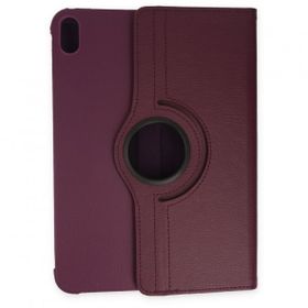 iPad 2022 10.9 10.Nesil 360 Deri - Mürdüm Tablet Kılıfı