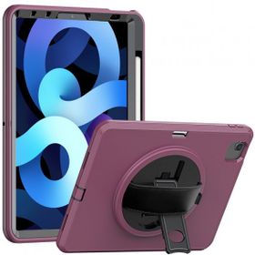iPad 2022 10.9 10.Nesil Hand Strap - Mürdüm Tablet Kılıfı