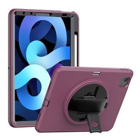 iPad 2022 10.9 10.Nesil Hand Strap - Mürdüm Tablet Kılıfı