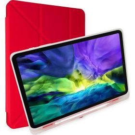iPad 2022 10.9 10.Nesil Kalemlikli Mars - Kırmızı Tablet Kılıfı