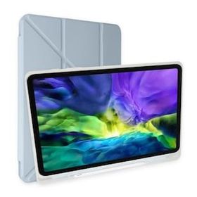 iPad 2022 10.9 10.Nesil Kalemlikli Mars - Mavi Tablet Kılıfı