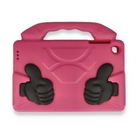 iPad 2022 10.9 10.Nesil Like Stantlı Silikon - Pembe Tablet Kılıfı