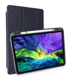 iPad Air 4 10.9 Lacivert Kalemlikli Mars Tablet Kılıfı