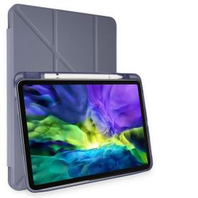 iPad Air 4 10.9 Lila Kalemlikli Mars Tablet Kılıfı