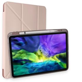iPad Air 4 10.9 Rose Gold Kalemlikli Mars Tablet Kılıfı