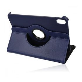 iPad Mini 6 Lacivert 360 Tablet Deri Kılıf