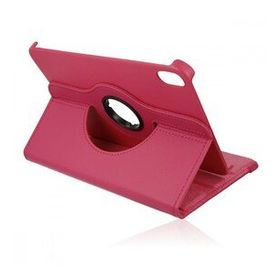 iPad Mini 6 Pembe 360 Tablet Deri Kılıf
